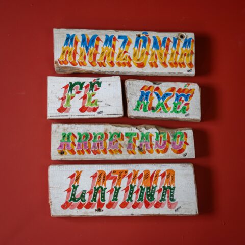 Placa de Madeira Amazônia (P1)