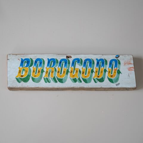 Placa de Madeira Borogodó (P1)