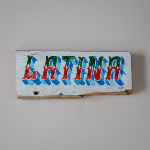 Placa de Madeira Latina (P2)