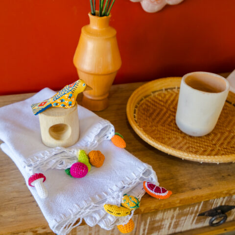 Porta Guardanapo com Passarinho Ilha do Ferro (modelos)