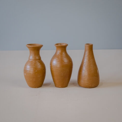 Trio de Vasinhos em Cerâmica