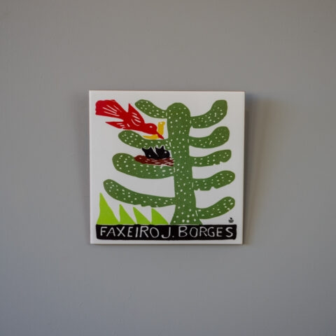 Azulejo de Parede Xilogravura J. Borges – Faxeiro