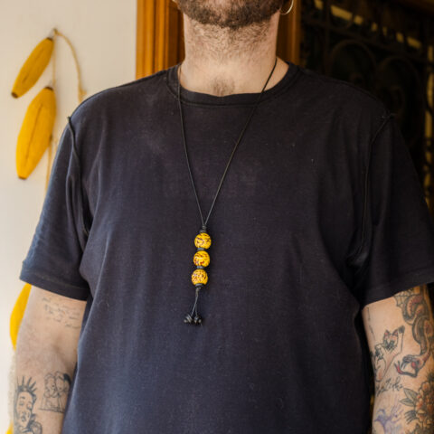 Colar 3 Paxiubas – Bege