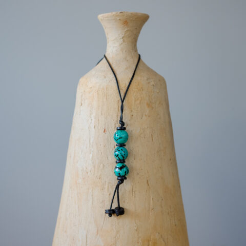 Colar 3 Paxiubas – Azul Celeste