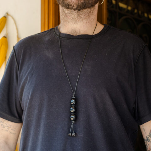 Colar 3 Paxiubas – Preto