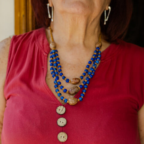 Colar Açaí e Paxiubinha – Azul