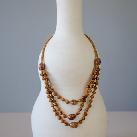 Colar Açaí e Paxiubinha – Marrom