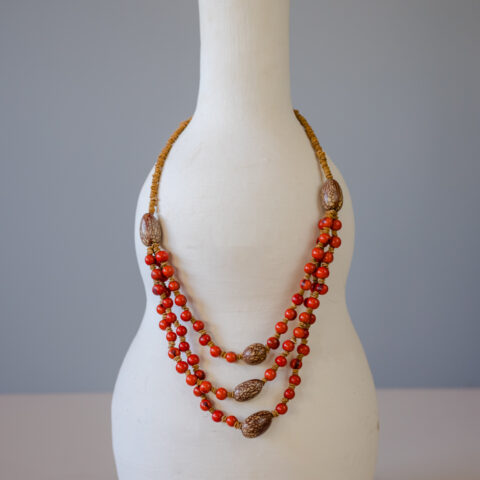 Colar Açaí e Paxiubinha – Vermelho