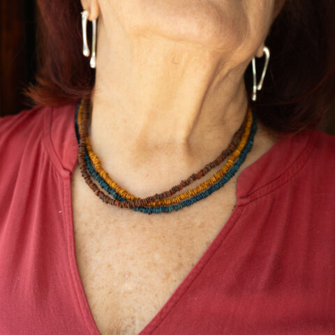 Colar Morototó P – Azul