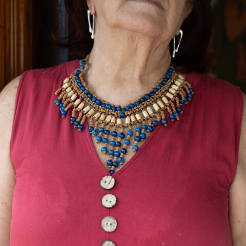 Colar Morototó e Açaí – Azul