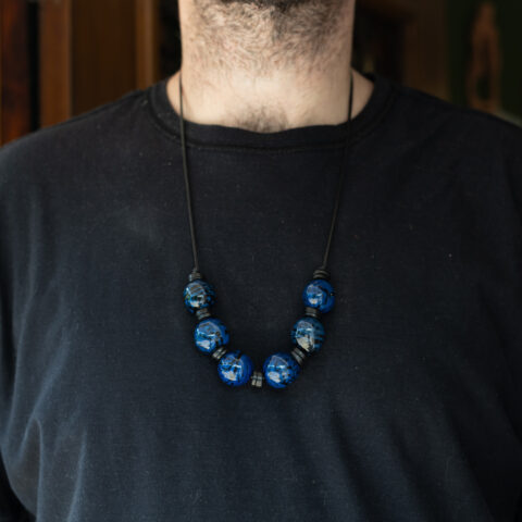 Colar Paxiuba – Azul Escuro