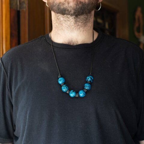 Colar Paxiuba – Azul Turquesa