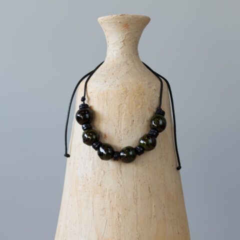 Colar Paxiuba – Verde Oliva