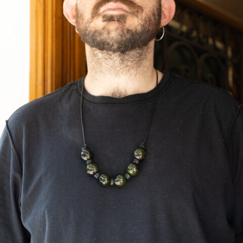 Colar Paxiuba – Verde Oliva