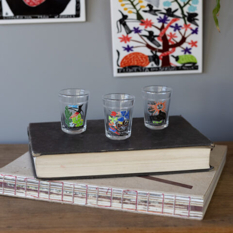 Copinho Cachaça Xilogravura J. Borges – A Revoada