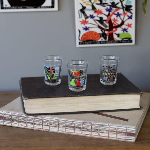 Copinho Cachaça Xilogravura J. Borges – Forró Pé de Serra