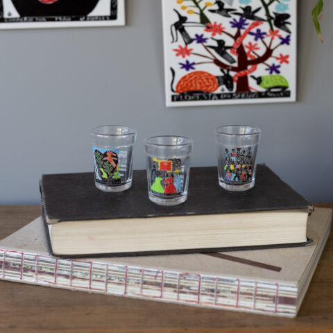 Copinho Cachaça Xilogravura J. Borges – Maracatu