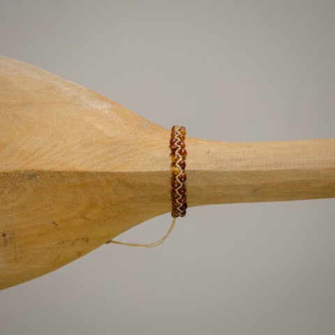 Pulseira de Açaí Trançada – Marrom