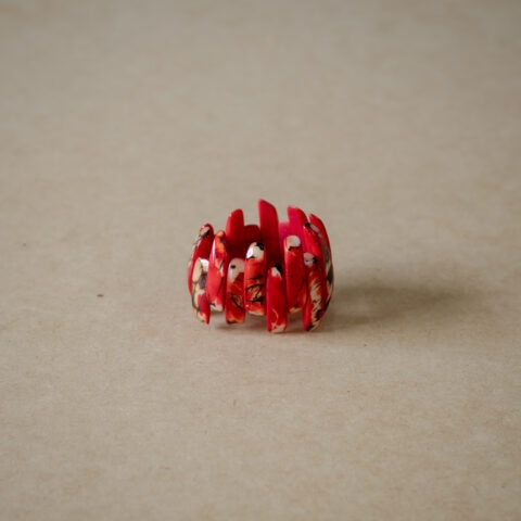 Pulseira de Jarina Dente – Vermelha