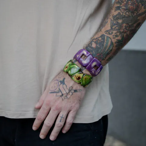 Pulseira de Jarina Elos – Roxa