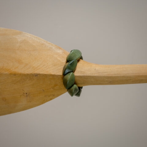 Pulseira de Jarina Fluida – Verde Oliva