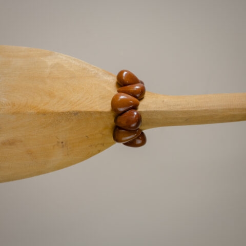 Pulseira de Jarina Gotas – Marrom