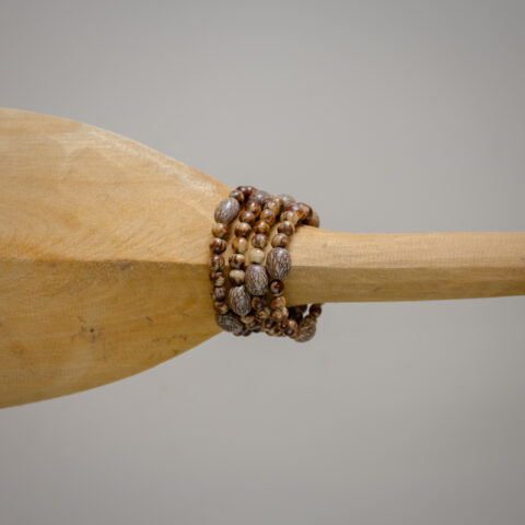 Pulseira em Espiral Paxiuba com Açaí – Marrom