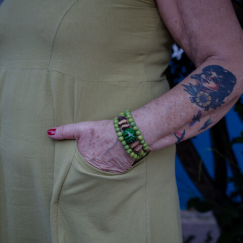 Pulseira em Espiral Paxiuba com Açaí – Verde