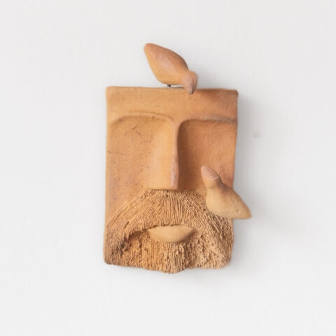 Rosto São Francisco de Cerâmica para Parede – Face