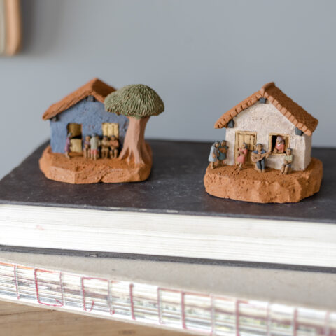 Casinha de Cerâmica – Branca