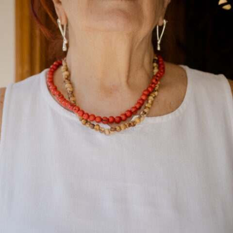 Colar de Açaí – Vermelho