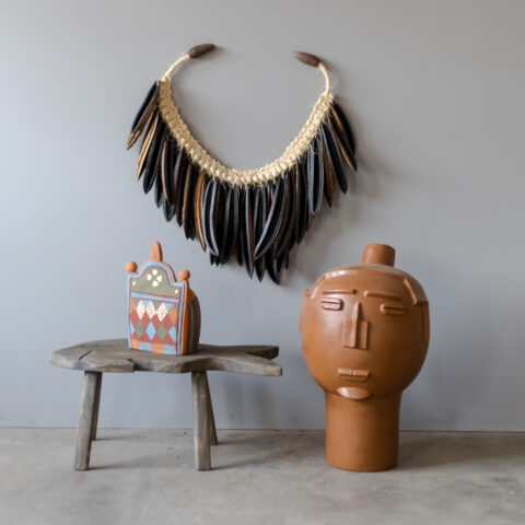 Colar Decorativo Sementes Ipê – Preto