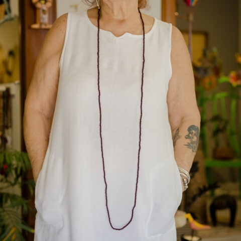 Colar Morototó GG – Marrom