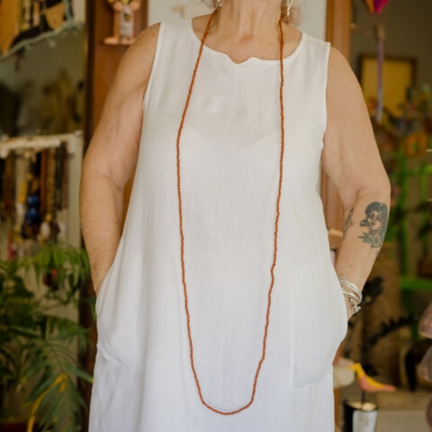 Colar Morototó GG – Terracota