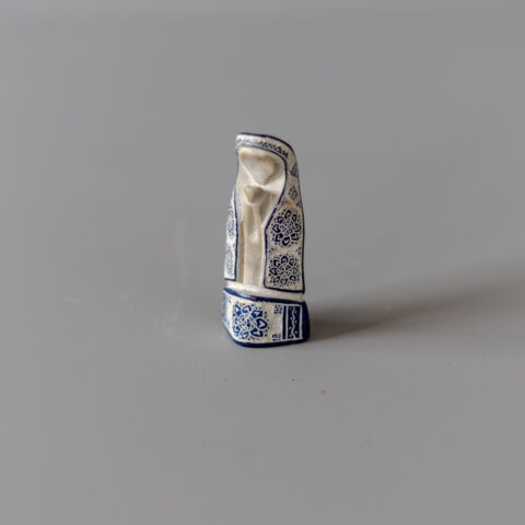 Mini N Senhora de Pedra Sabão – Cinza