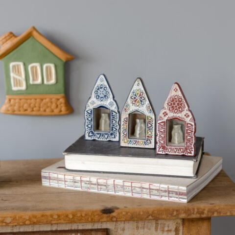 Oratório de Pedra Sabão – Azul