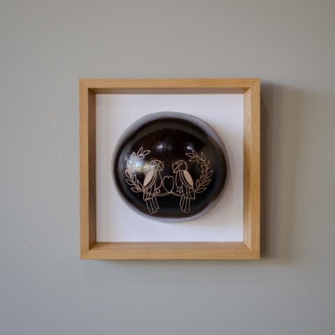 Quadro Cuia de Santarém Casal de Araras