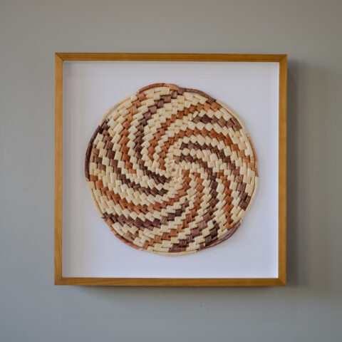 Quadro Mandala Palha de Milho