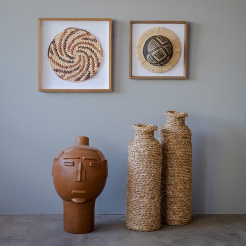 Quadro Mandala Palha de Milho