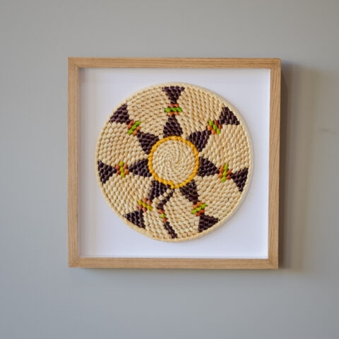 Quadro Mandala de Tucumã – A4