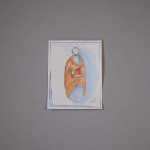 Aquarela São Pedro Apóstolo