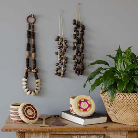 Colar Decorativo Jarina e Coco