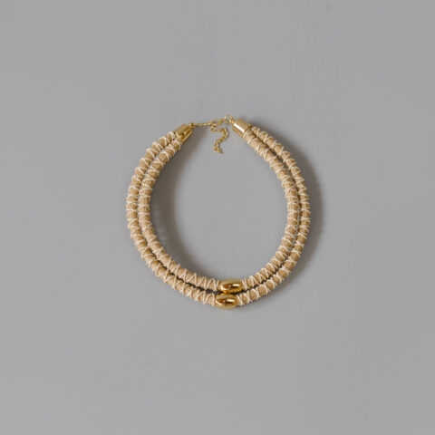 Colar Trançado Natural