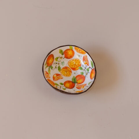 Cuia de Coco Tita – Tangerina