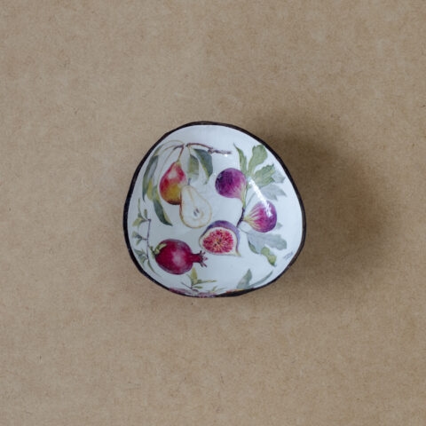 Cuia de Coco Tita – Frutas Roxas