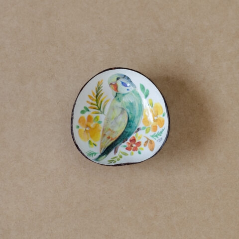 Cuia de Coco Tita – Periquito