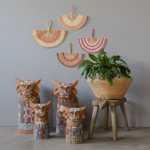 Leque de palha Etnia Baré M – iambe