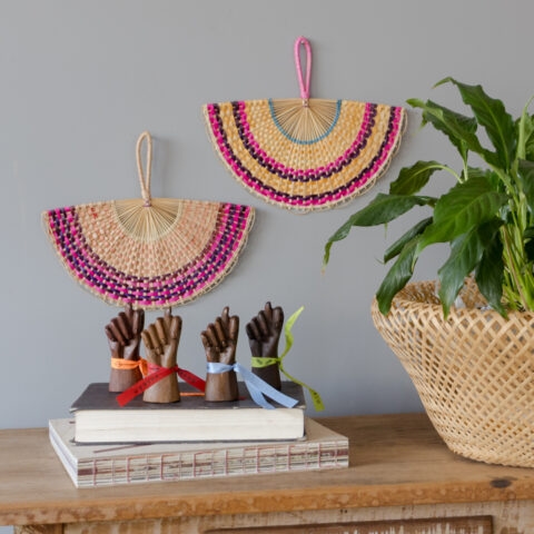 Leque de palha Etnia Baré P – inityo