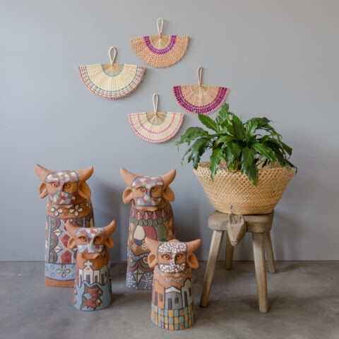 Leque de palha Etnia Baré P – kamai