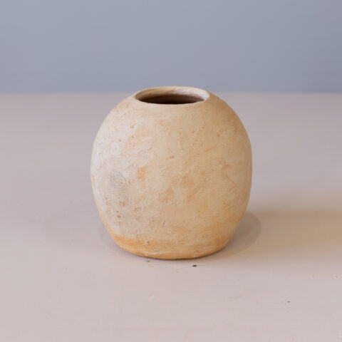 Vaso Bolinha em Cerâmica Família Nazaré (P)